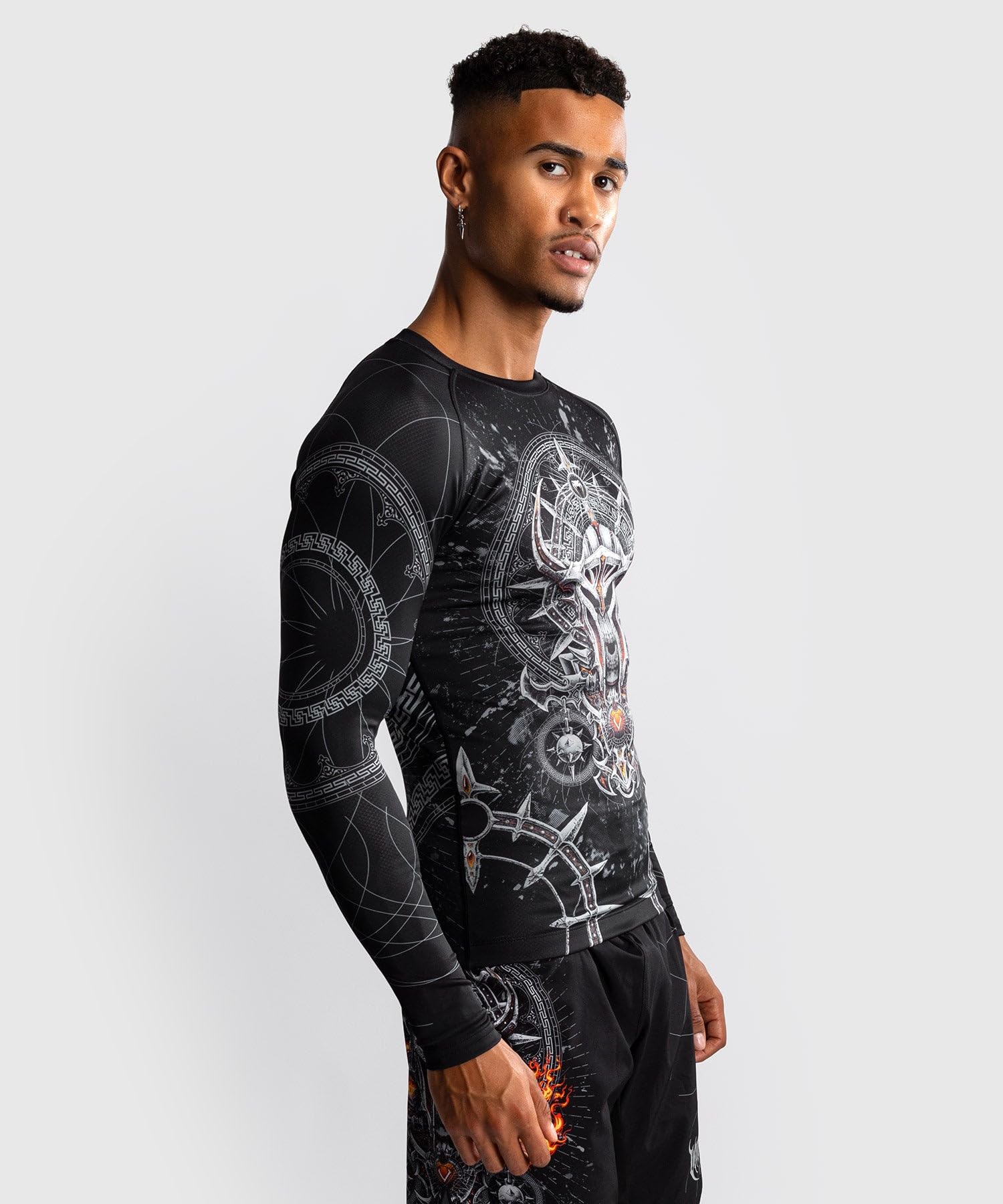 Venum Gladiator 5.0 Men's Long Sleeve Rashguard T-Shirt à Manches Longues Homme