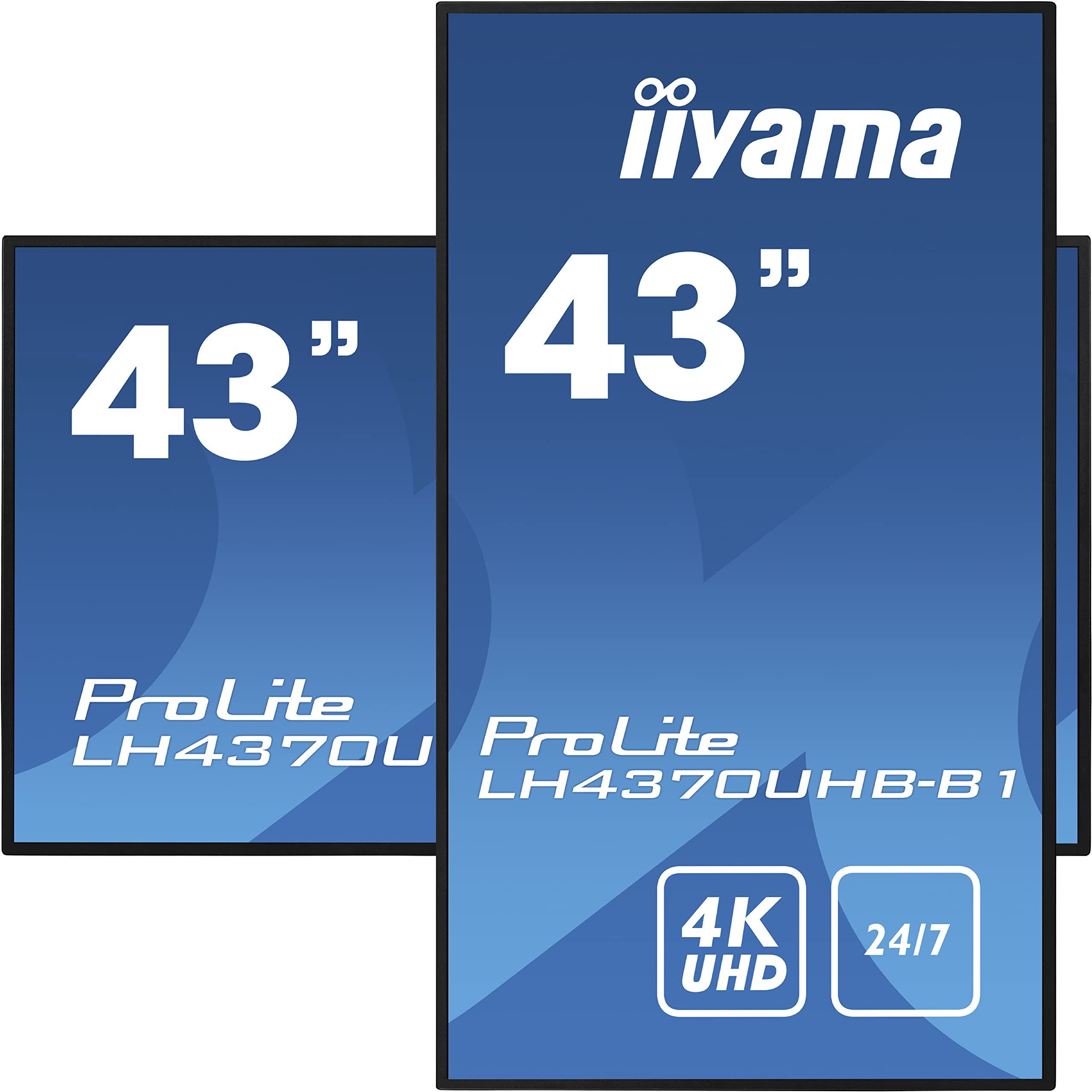iiyama ProLite LH4370UHB-B1 43インチ 4K Amazon.co.jp: iiyama 43 スーパースリム 3840x2160 4K UHD VAパネル