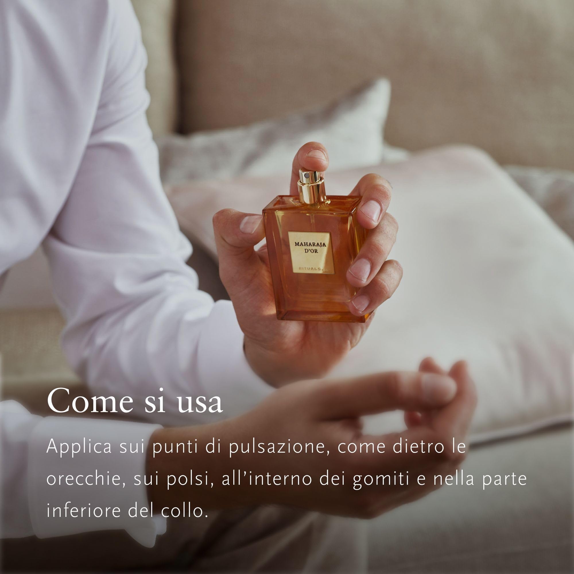 RITUALS Homme Eau de Parfum męska woda perfumowana, kardamon i drzewo sandałowe, 50 ml | Szlachetne perfumy, długotrwały zapach, wysokiej jakości nuty zapachowe, 50 ml