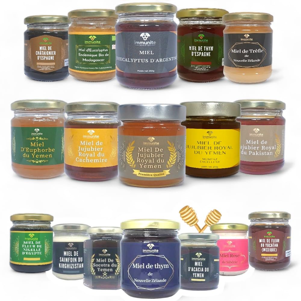 Miel de Daghmous (Euphorbe) du Maroc - immunite BOOSTER