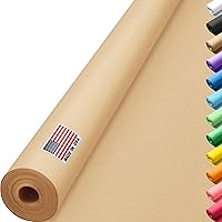 Vista 61 de Rollo de papel de construcción negro de 12 x 1200 pulgadas (100 pies), rollo de papel kraft de construcción fabricado en Estados Unidos