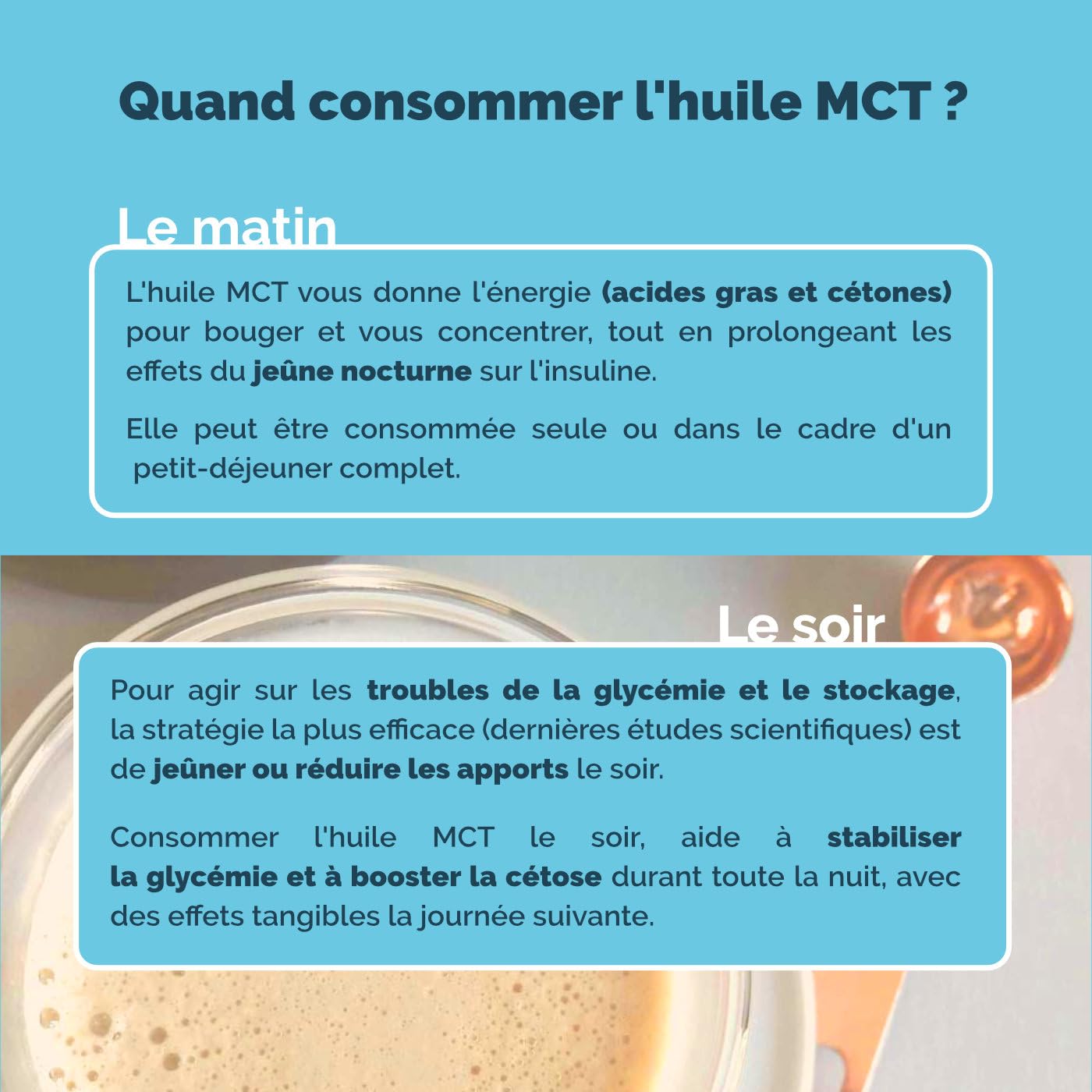 Nutribe MCT Pure C8 C10. Aceite de coco MCT Premium 250ml - Energía, programa de adelgazamiento, refuerzo de cetonas, nutrición especializada