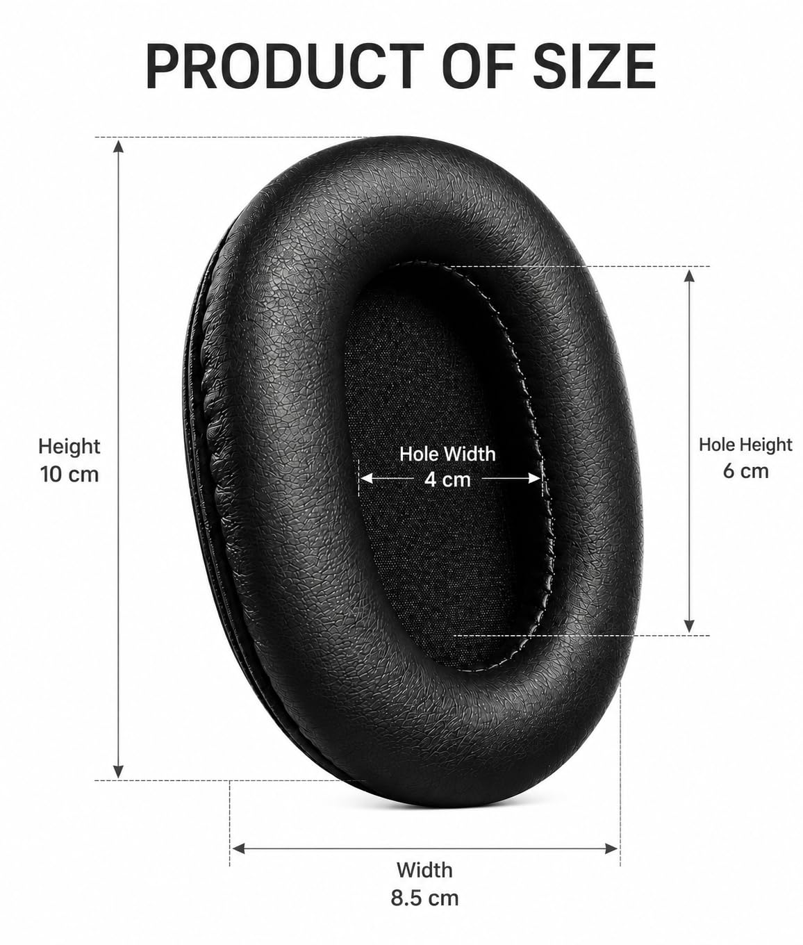Street27® Earpads Cushions Compatible with Audio Technica ATH M50X M50XBT M50RD M40X M30X M20X MSR7 M-Series Headphones, Earpads with Softer Protein Leather, High-Density Memory Foam Ear Pads — Amazon image 7
