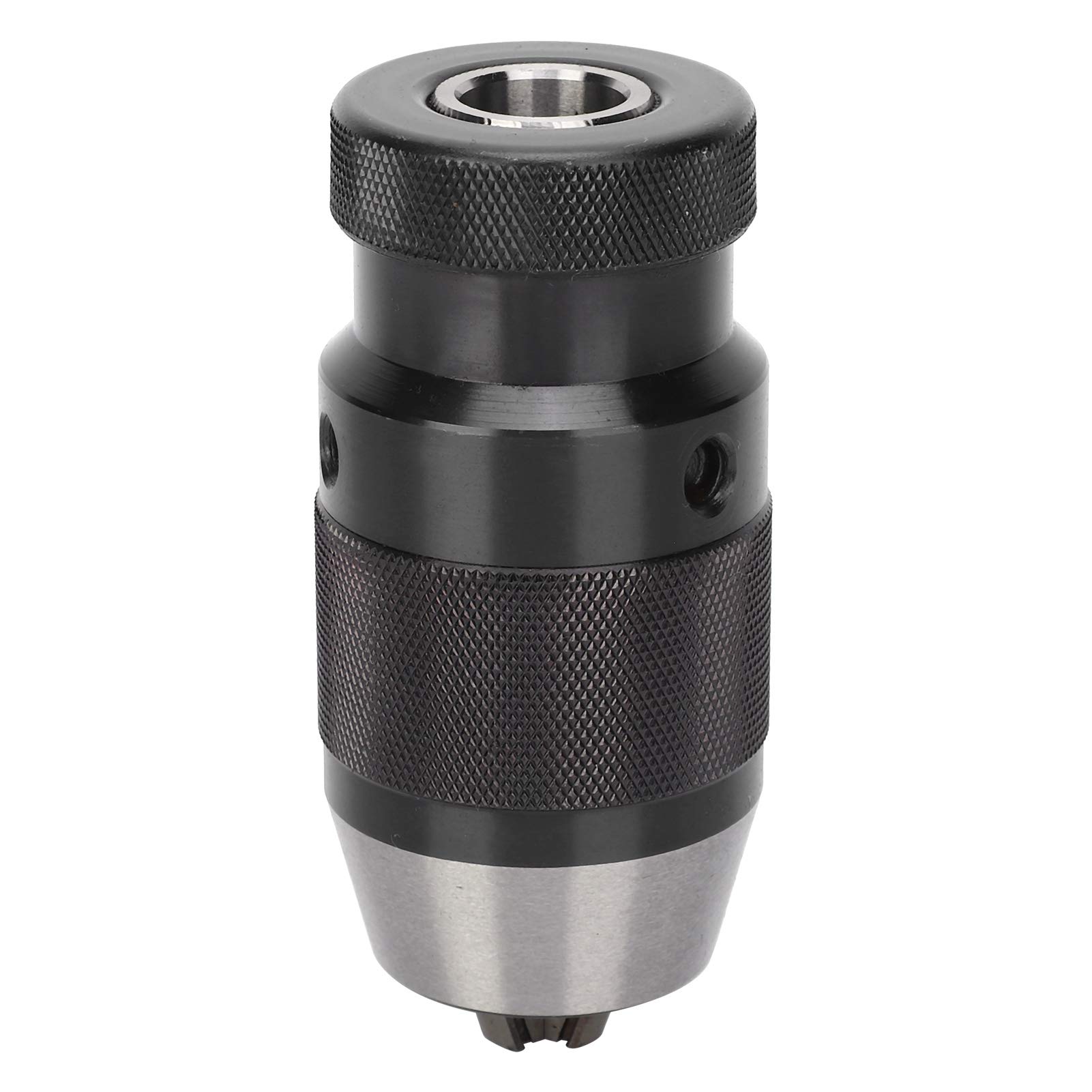 Mandrino autoserrante senza chiavetta B16 013mm Adattatore per tornio ad alta precisione per fresatrici e torni Costruzione durevole in acciaio ad alta velocità