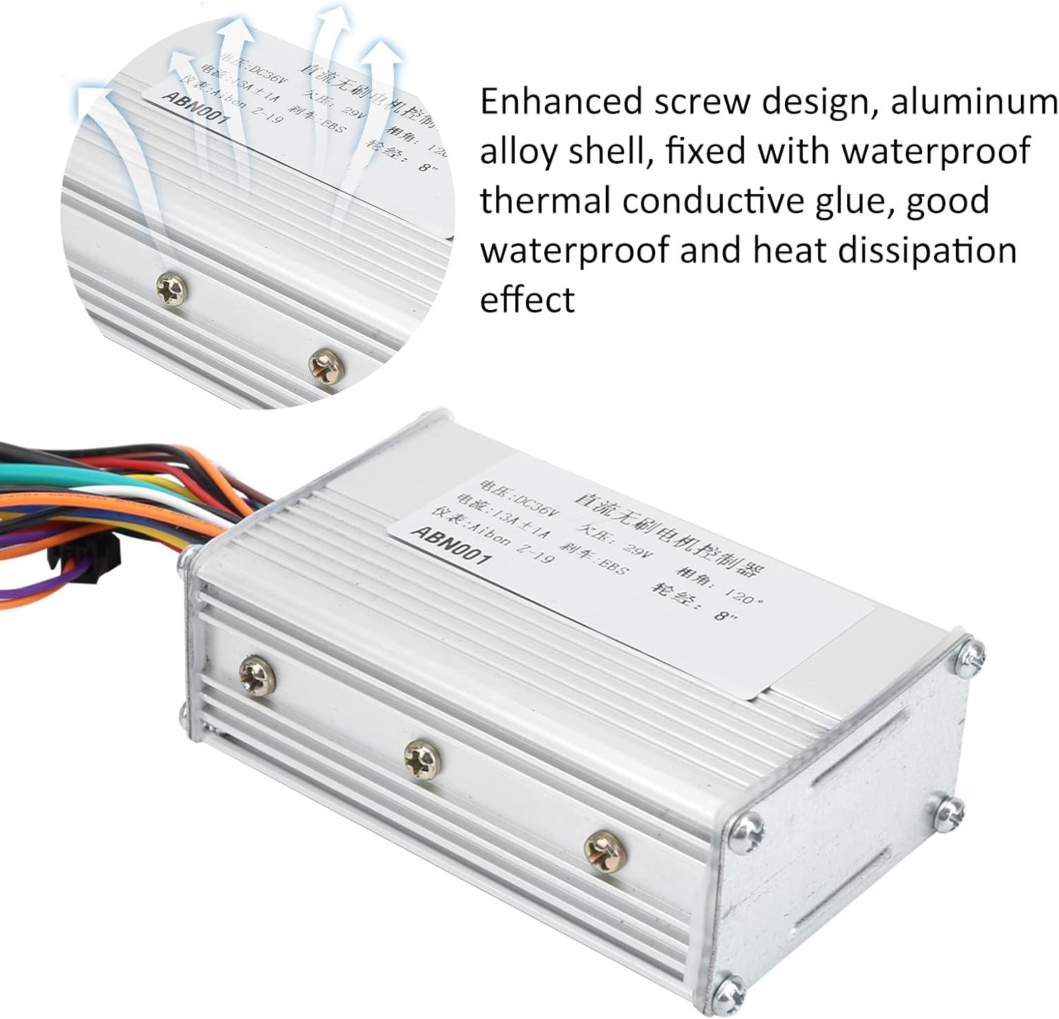 Brushless Controller 36V, Brushless Motor Controller Dc Motor Controller 36V for Electric and Scooters