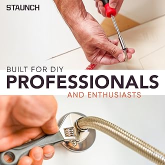 STAUNCH Tool Kit | 69 Piece Tool Kits for Home DIY | Hand Tool Set for Men and Women with Carry Case | DIY Tools for Moving House and General Home Improvements