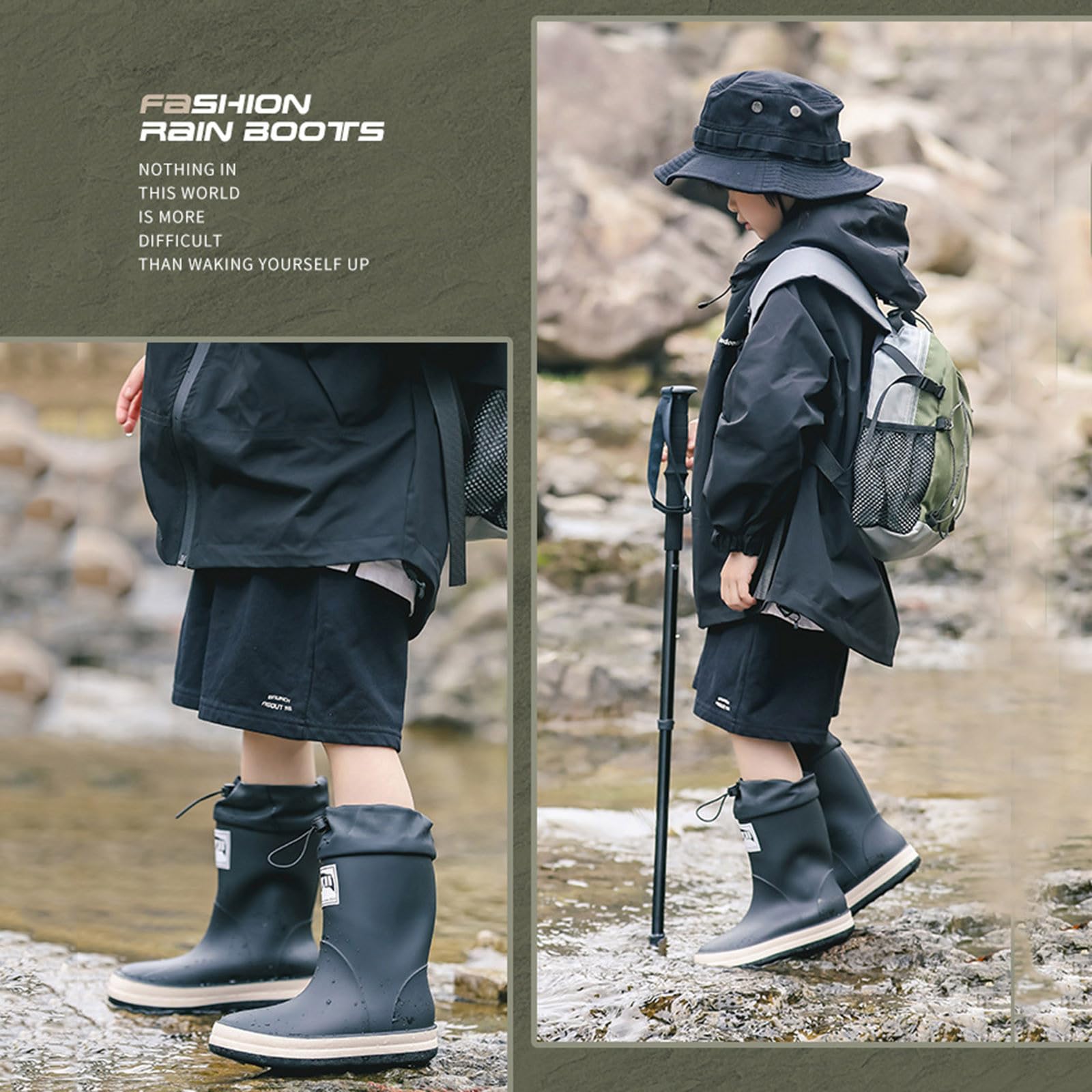 Regenschuhe Kinder Gummistiefel Schuhe Mädchen Kleinkind Leichte Größe 37 Eva Boots 36 28 Gummi Stiefel 34 Gefüttert 22 21 Junge Einfarbig Boot Kinderschuhe 24 Jungen Breite Füße Barfußschuhe