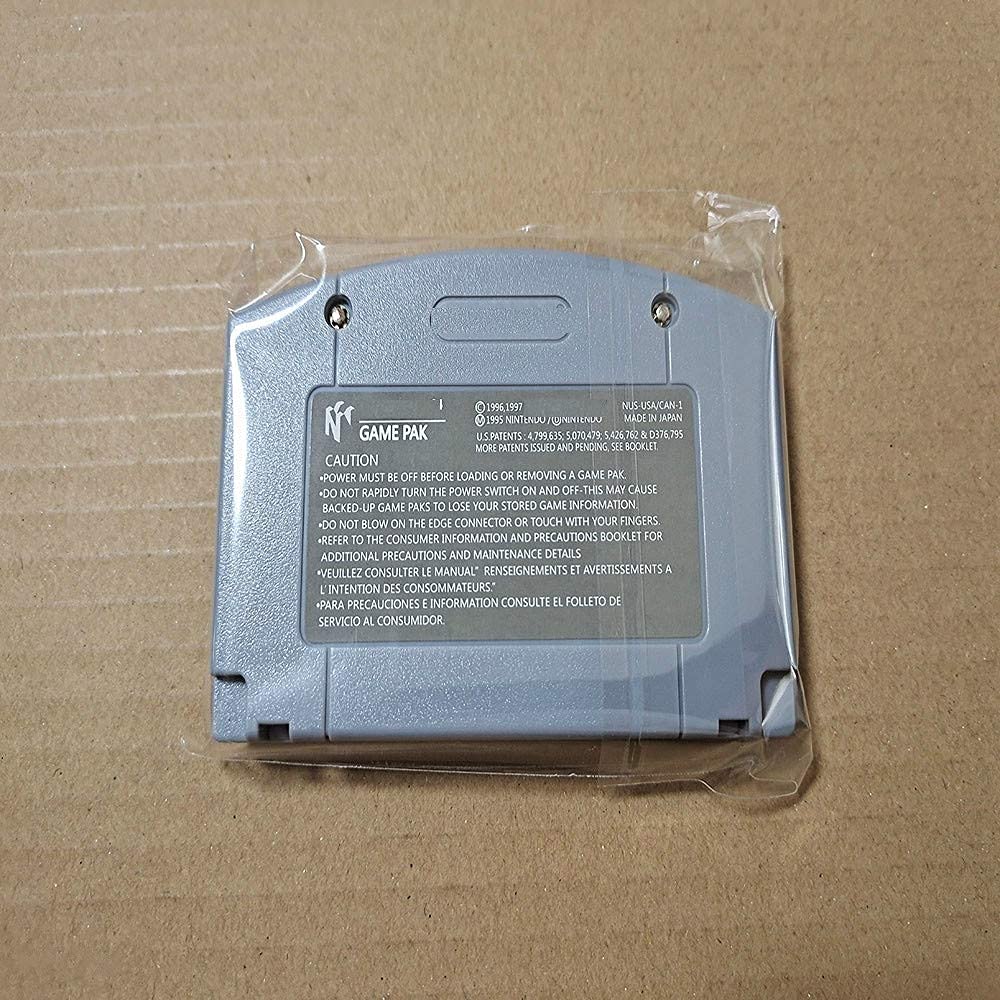 Amazon.com: Super Smash Bros Game Card For Nintendo 64 N64 US Version :  Video Games