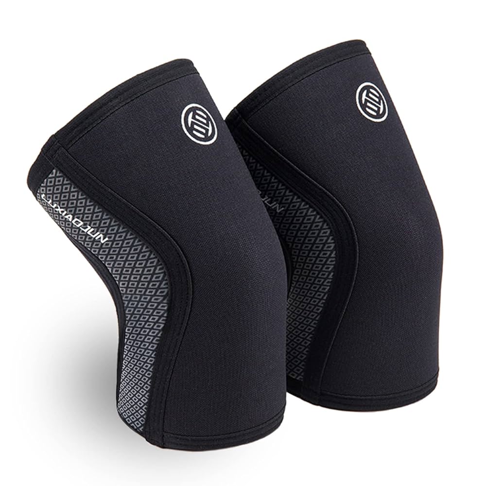 LUXIAOJUN 膝サポーターウエートリフティング用、力トレーニング用 M LUXIAOJUN 膝サポーターウエートリフティング用、力トレーニング