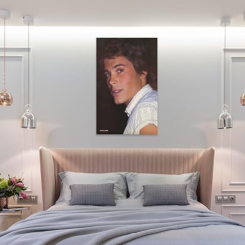 Miniatura 8 de Pósteres artísticos de Rob Lowe de actores masculinos estadounidenses, impresión artística de pared, pintura fotográfica, cuadro colgante,