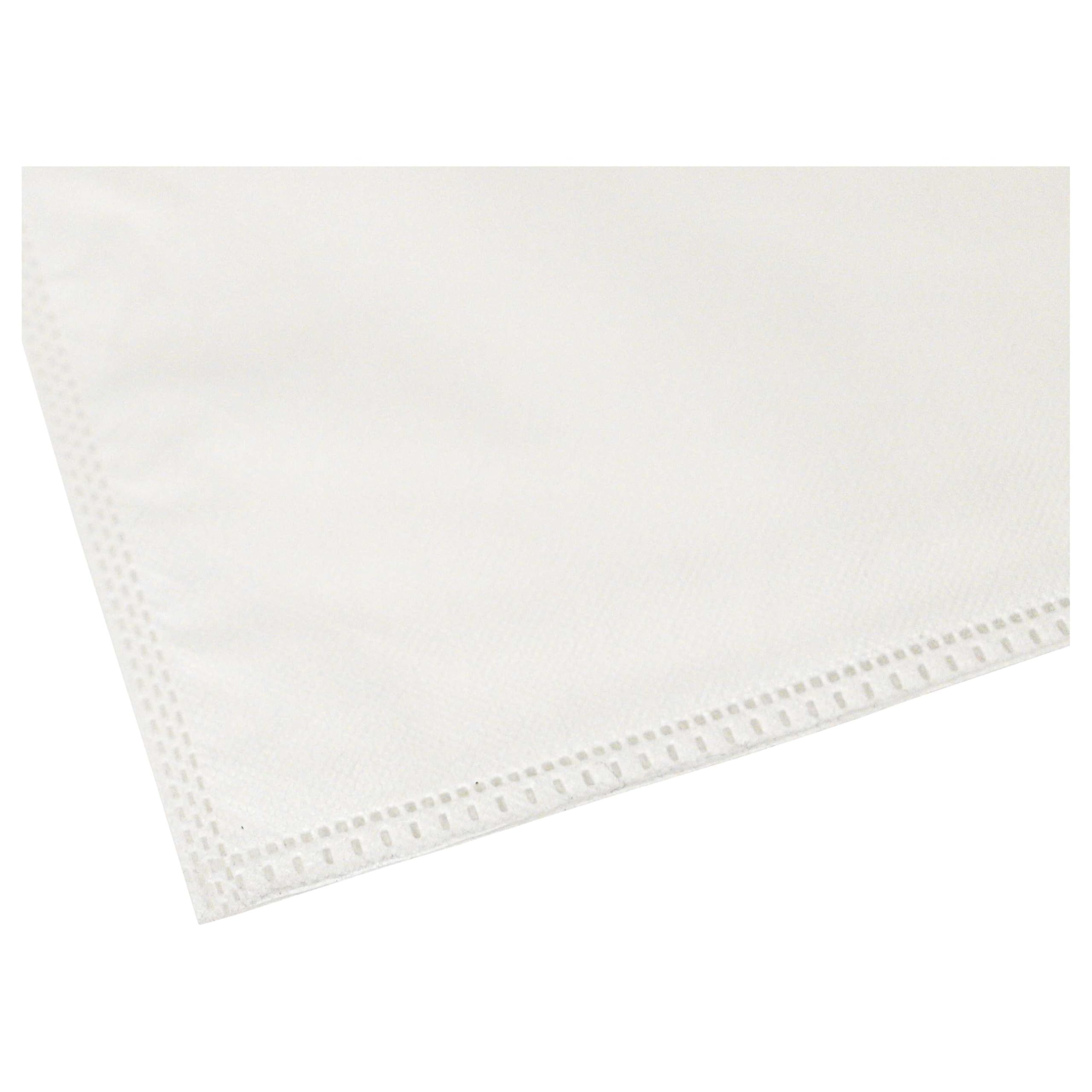 vhbw 20x bolsa reemplaza Numatic NVM-3BH para aspiradora - vellón micro, 64 cm x 54 cm blanco