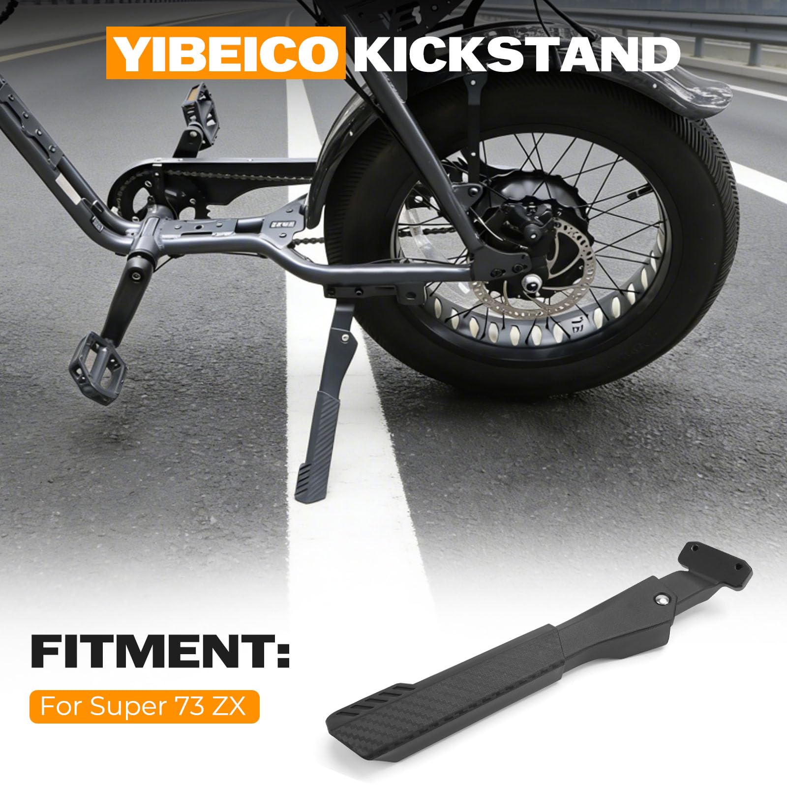 Amazon.com: YIBEICO Thickened Kickstand for Super 73 ZX/Z