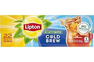 Lipton Iced Tea Bags Decaf Cold Brew