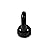 CAP Barbell Black Enamel Coated Cast Iron Kettlebell, 15 lb