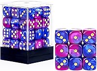 Vista 40 de 36 de paquete de dados de 12 mm de lado de 6 caras MINI, juego de dados de colores translúcidos, dados de 6 caras de colores estándar para Tenzi