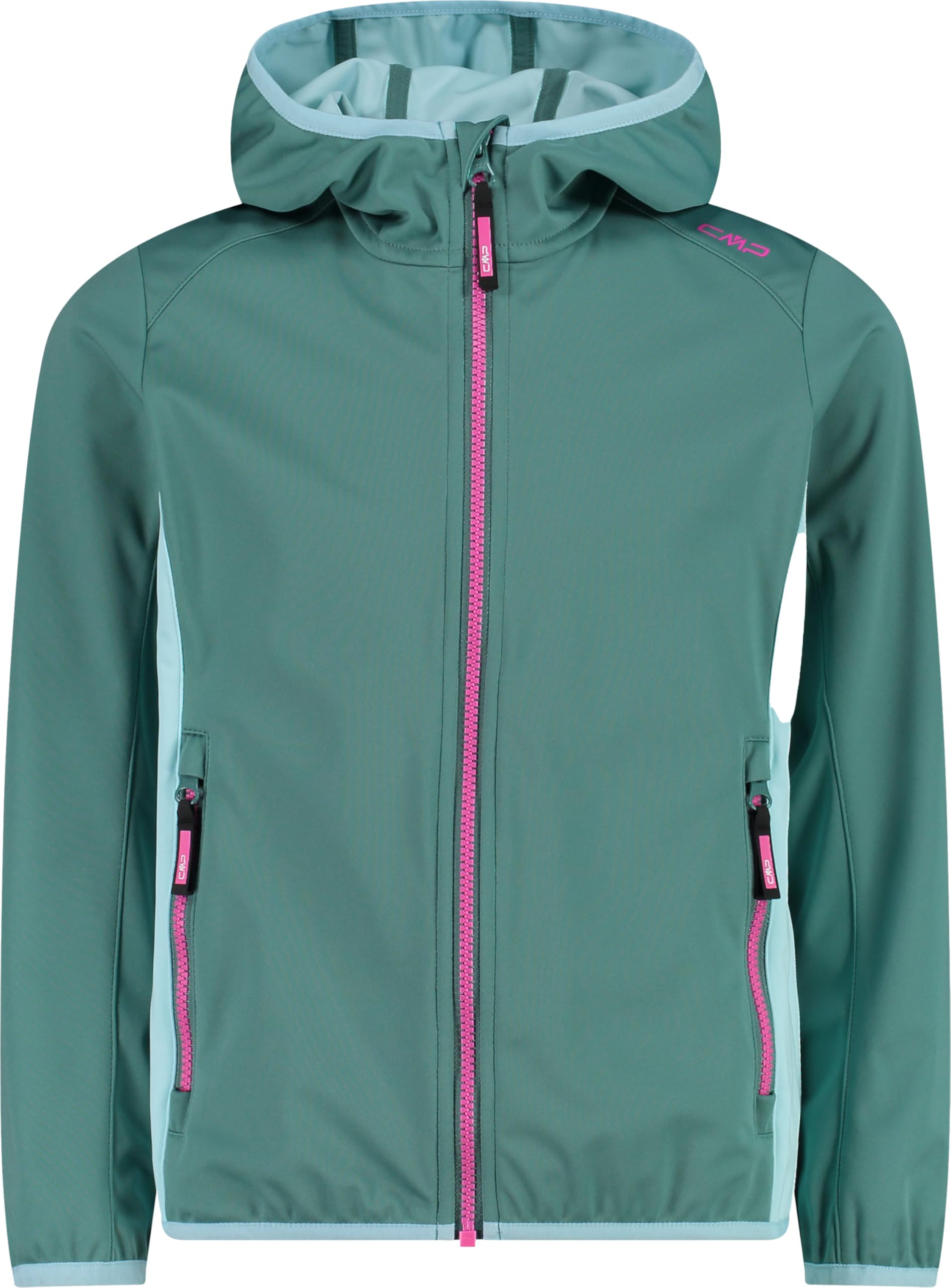 CMP Kid G Jacket Fix Hood Agave