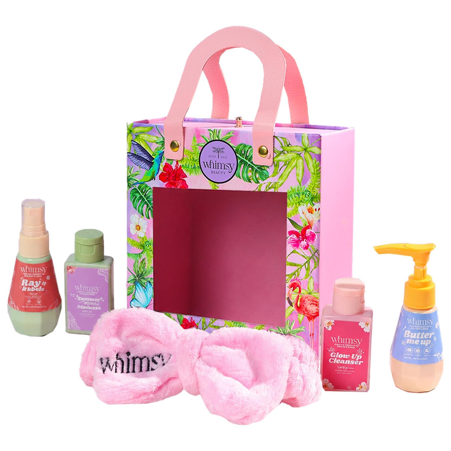 Whimsy Beauty Mini Skin Care Kit for Kids & Pre Teens Pack of 5 | Vegan & Cruelty Free, Natural Ingredients, Includes Hairband, SPF Sunscreen Included, Non Toxic Formula-image-10