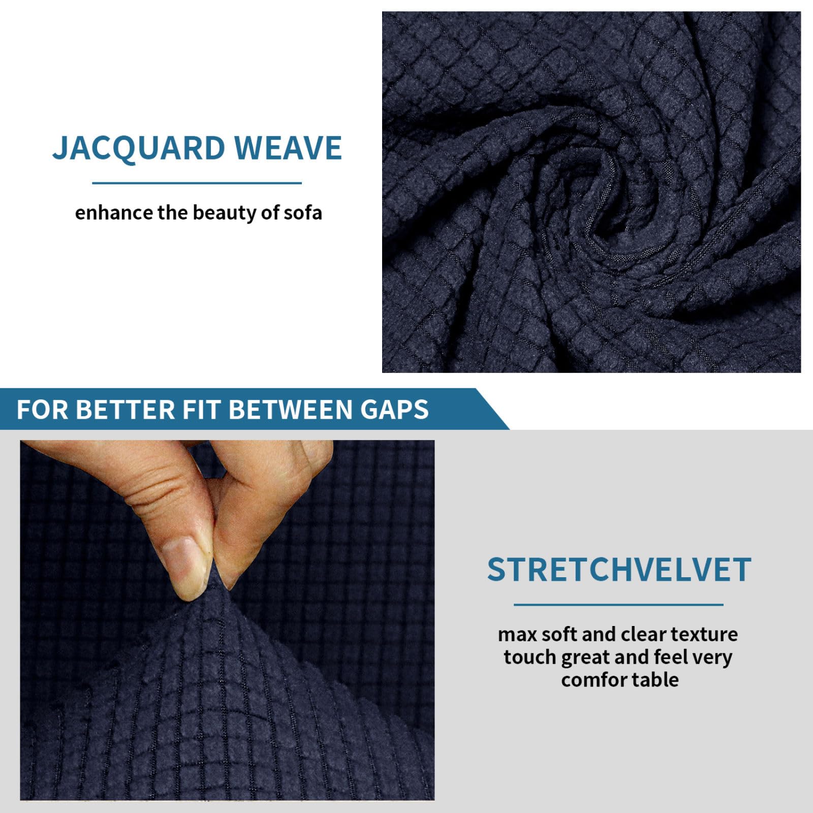 Coprisedia da ufficio con braccioli, protezione elasticizzata per sedia da ufficio, protezione elastica per sedia da computer, design resistente ed elegante