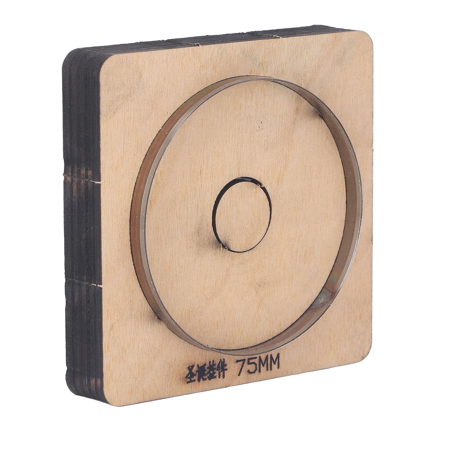 Leather Cutting Dies 75mm Dia Round Shape Punch Tools, Die Cutters Leather Punch Cut Mold for DIY Leather Cutter Hollow Punching