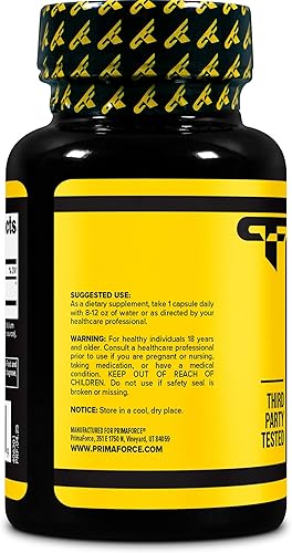 Miniatura 3 de Primaforce TUDCA (ácido tauroursodesoxicólico) 30 porciones, 500 mg de Tudca por porción | Sales biliares de alta calidad, sin gluten, suplemento