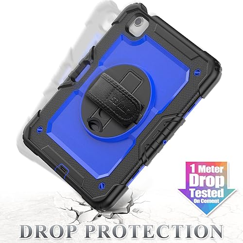 Miniatura 19 de SEYMAC stock Funda para iPad Air de 5ª/4ª generación/Pro 11 (4ª/3ª/2ª) con protector de pantalla para bolígrafo, correa de mano giratoria de 360°