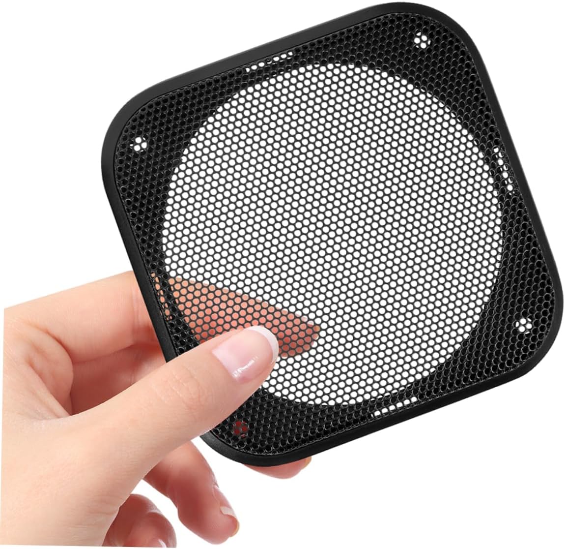 3 Pcs Square Speaker Grill Cover for 4 Inch Audio Devices image 4