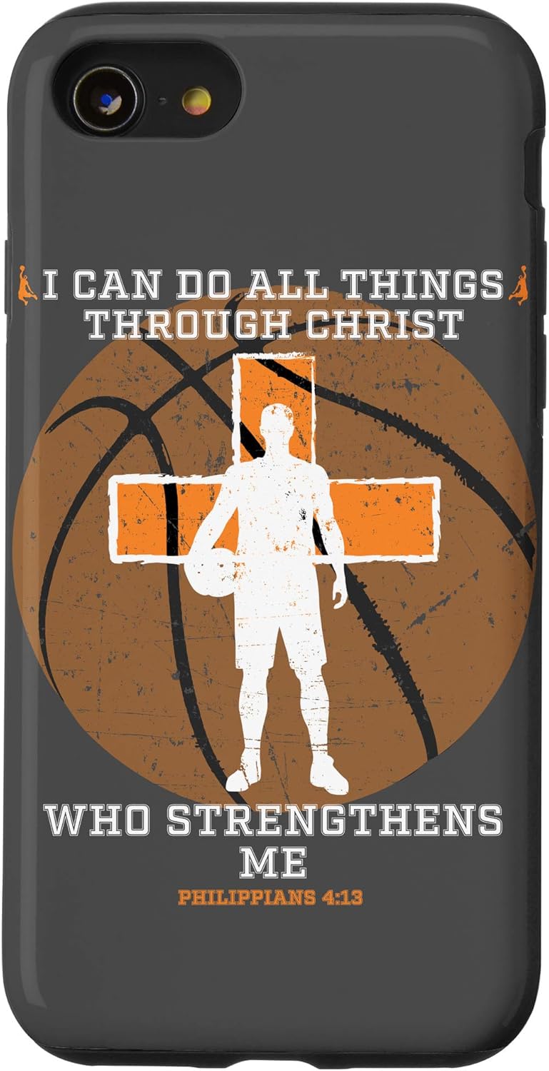 iPhone SE (2020) / 7 / 8 Basketball Phone Cases Boys Men Gifts For Basketball Players Case