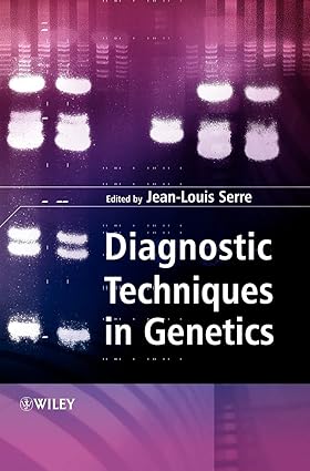 Diagnostic Techniques In Genetics (Pb 2006)