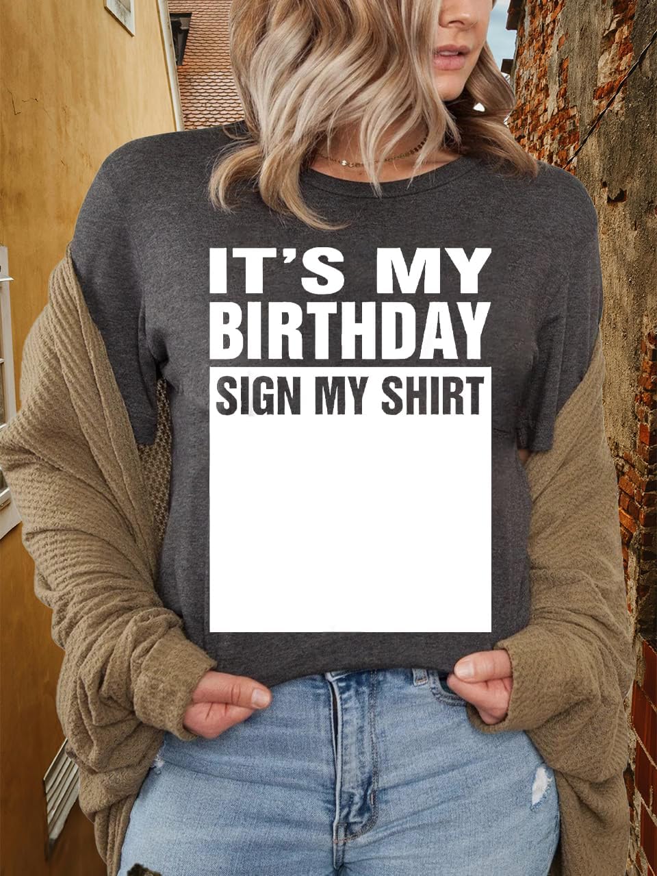 Happy Birthday Shirts for Women Cute My Day My Way Birthday Girl T Shirt - Image 2