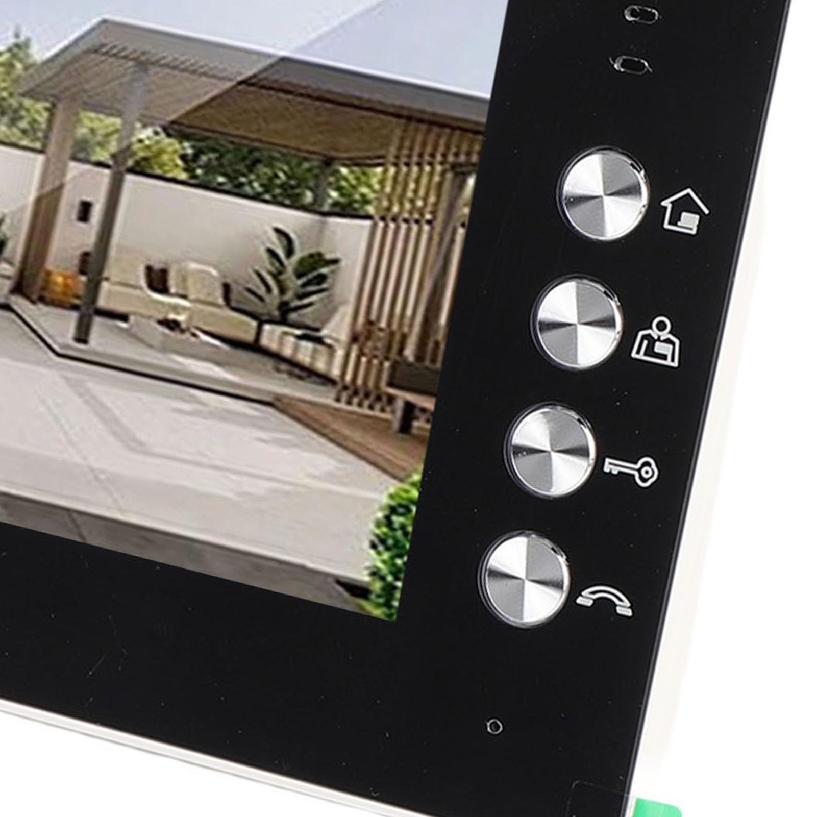 banapoy Videocitofonico 7 Pollici con Monitor Wireless Bidirezionale (Spina europea)