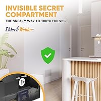 Vista 7 de Caja fuerte oculta de pared Elder Welder® con cubierta de ventilación de aire Fácil de instalar Cerradura de combinación Se ajusta