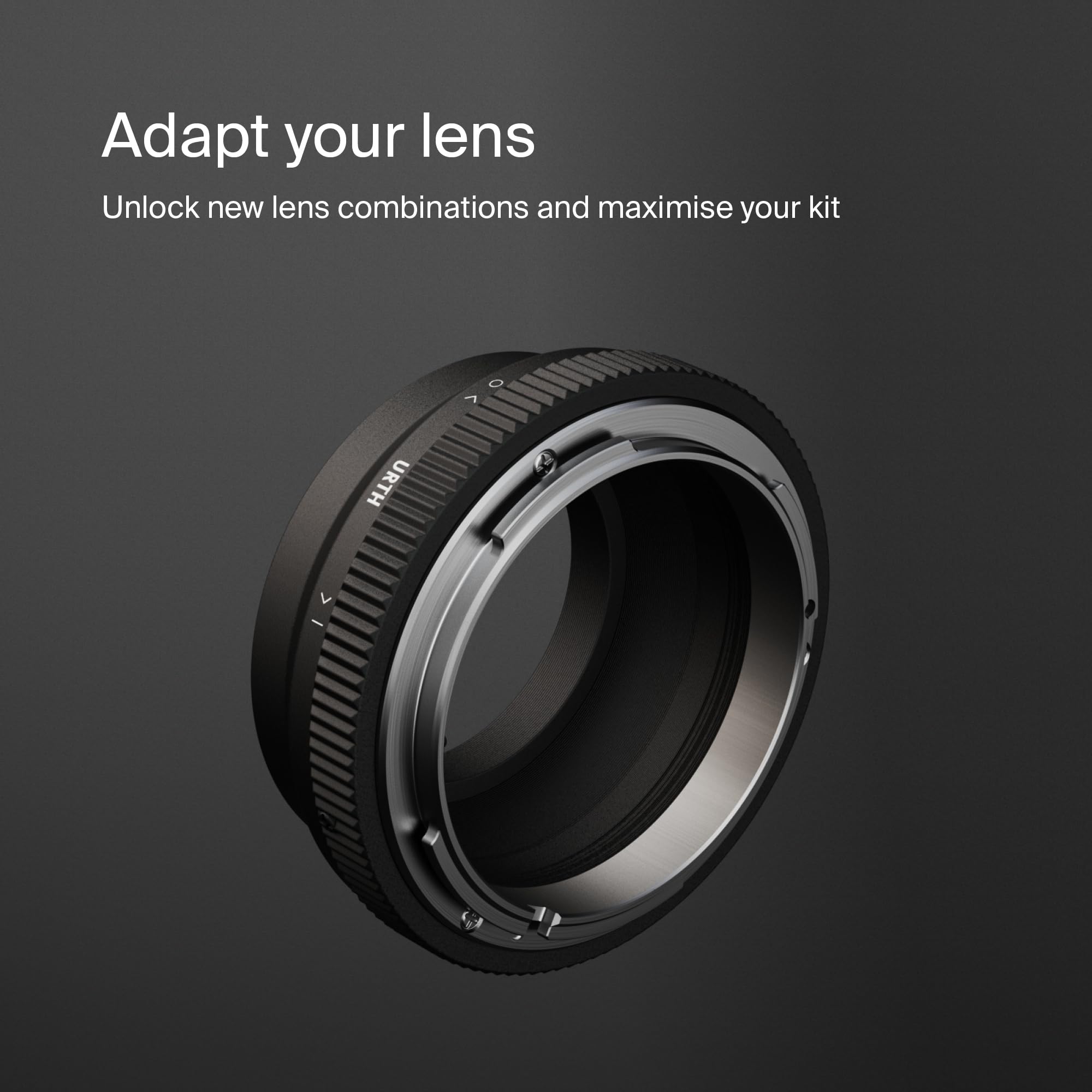 Urth Lens Mount Adapter (Manual): Compatible with Canon FD Lens to Fujifilm X Camera Body