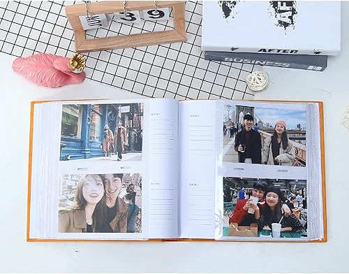 Miniatura 8 de Álbum de fotos Álbum Álbum Este Intersticial De Gran Capacidad De Cuero Terciopelo 200 Álbumes Memorial Álbum Edición Para El Hogar Álbum Libro De