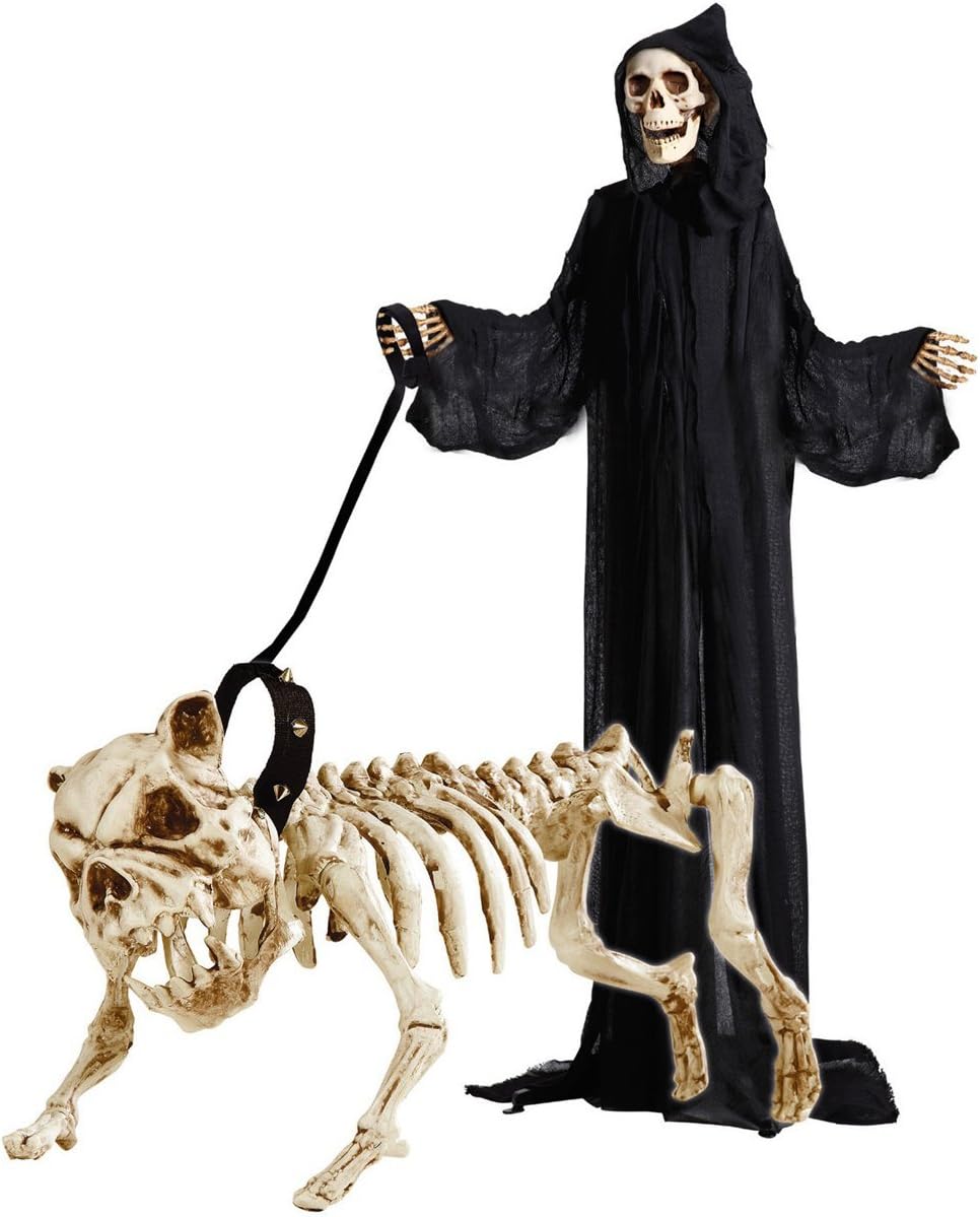 Widmann 01373 ? Skeleton Dog with Lead, 45 cm