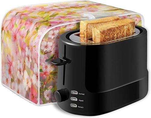 Vista 60 de Cubierta floral para tostadora de limón, 4 rebanadas de pan, tostadora, horno, cubierta a prueba de polvo, cubierta para electrodomésticos pequeños