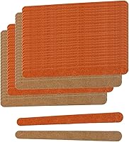 Vista 1 de Vakly Professional Nail Files [144 Pack] Emery Boards - Dual Sided 180 Grit Nail Buffering File - Compact Reusable Double Sided Tool for Manicure &