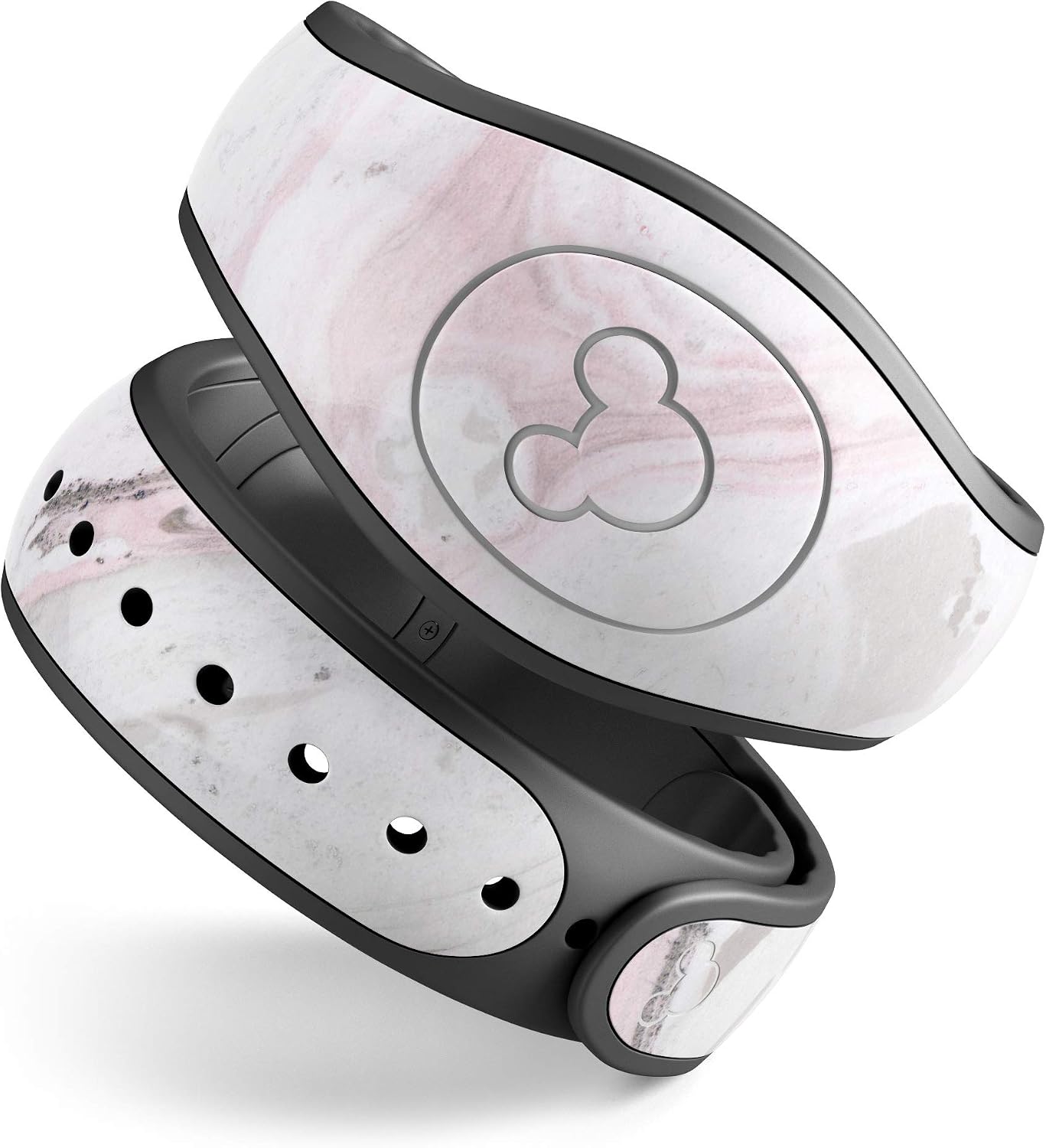 Design Skinz Animal Space Marble Agate Glitter Sticker Decal Scratch Resistant Skin Cover Compatible with Disney MagicBand+ (MagicBand Not Included)