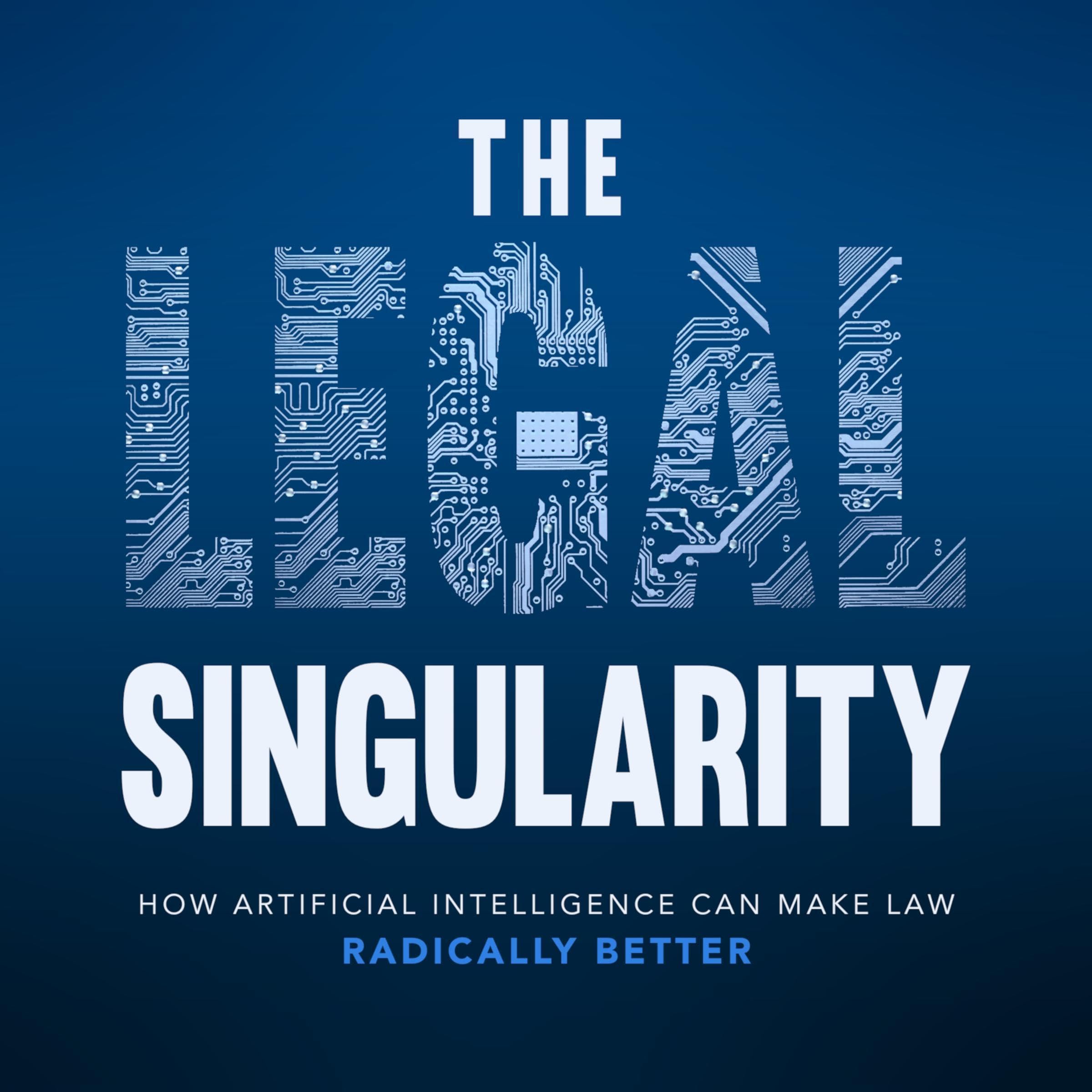 Cover art for The Legal Singularity