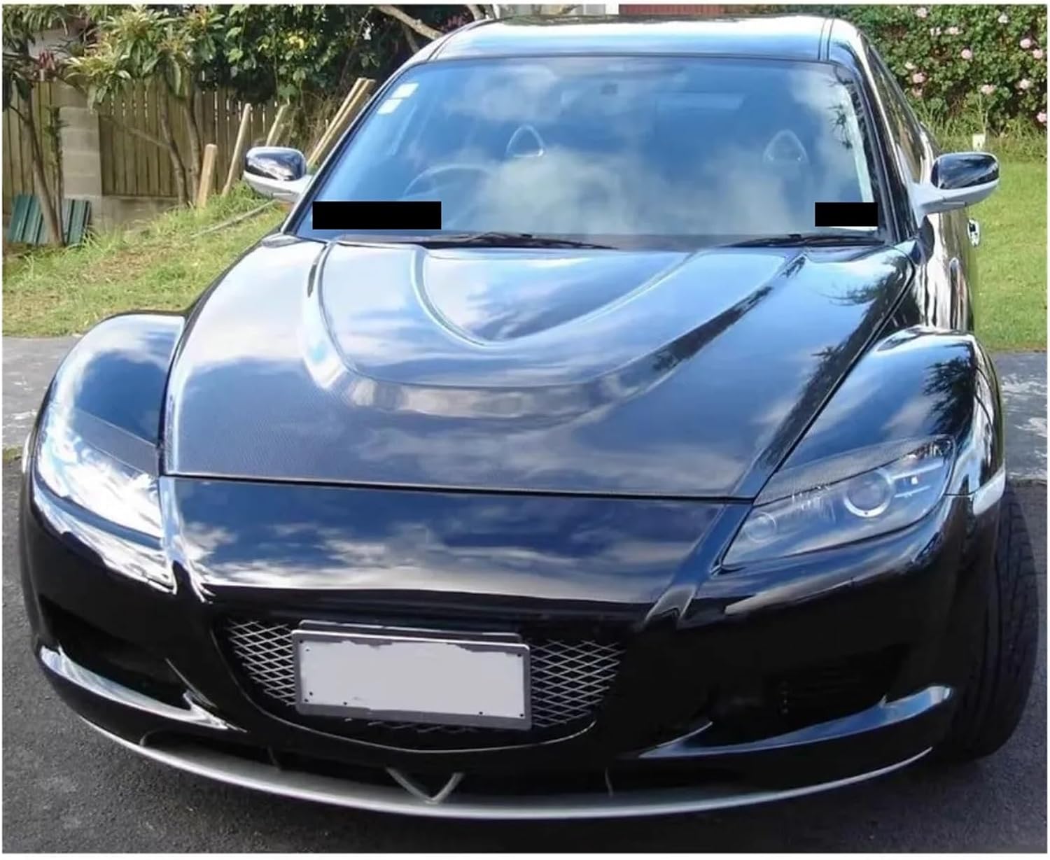 RX8 SE3P トヨシマクラフトカーボンボンネット カーボンファイバー製