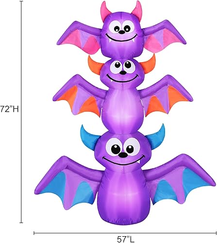 Miniatura 6 de Pila inflable para murciélagos - 6 pies