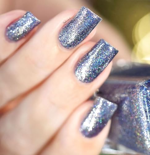 Miniatura 175 de ILNP Madison Ave Esmalte de uñas holográfico metálico rosa antiguo