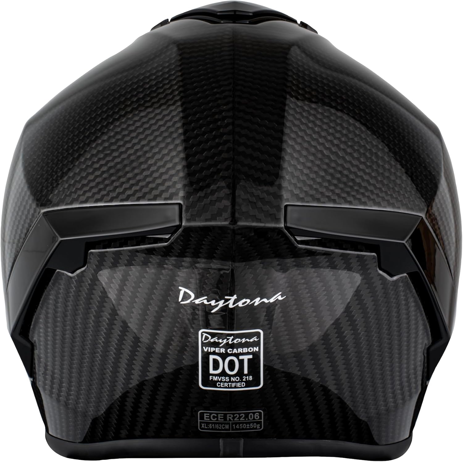 D.O.T. & ECE Daytona Viper- Grey Carbon Fiber