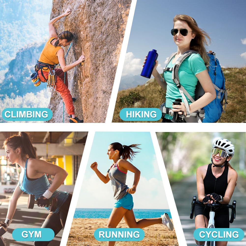 OFFCUP Calzini Da Trekking, Calzini Sportivi Da Donna, Calzini Termici Spessi Traspiranti, Imbottiti, In Cotone Termico, Per Attività All'aperto, Anti-Bolle