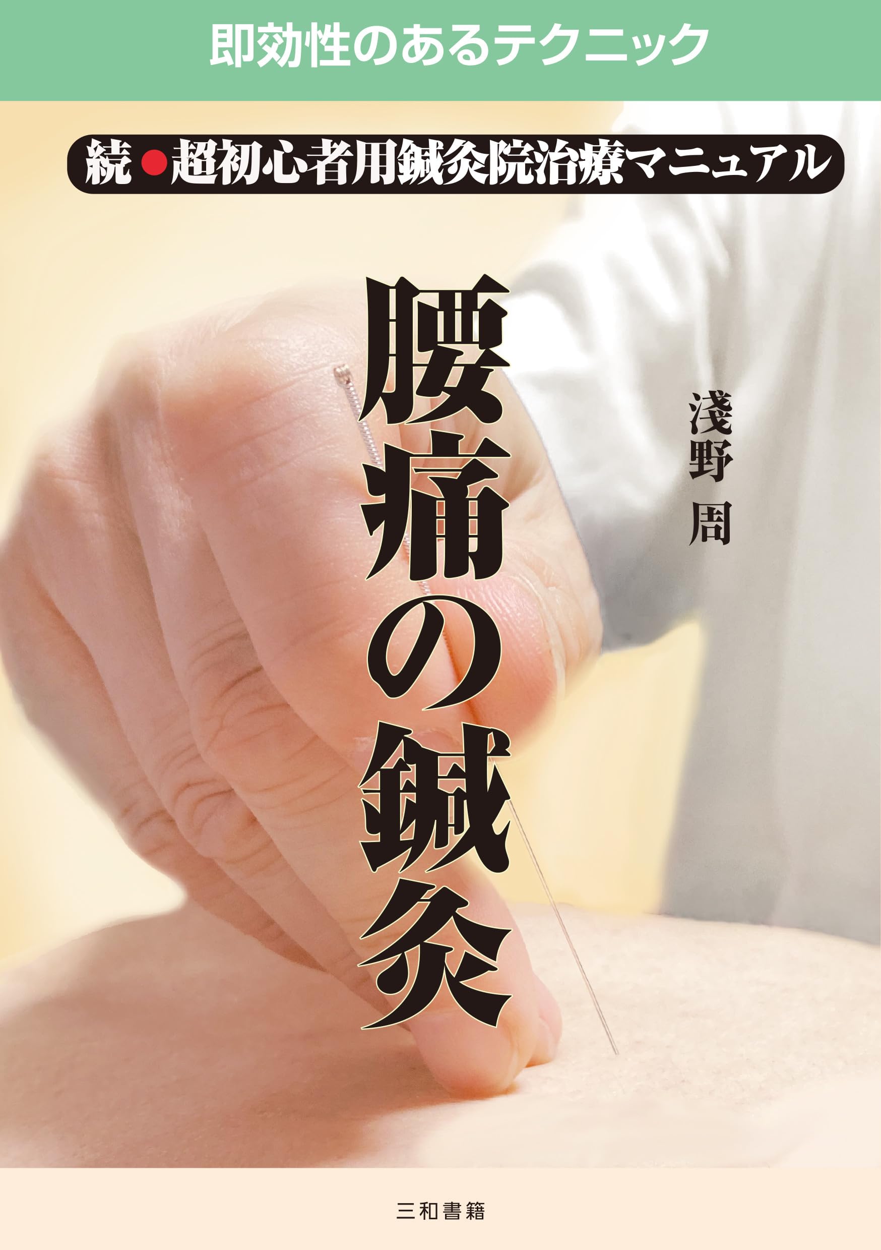 腰痛の鍼灸: 続・超初心者用鍼灸院治療マニュアル | 淺野 周 |本