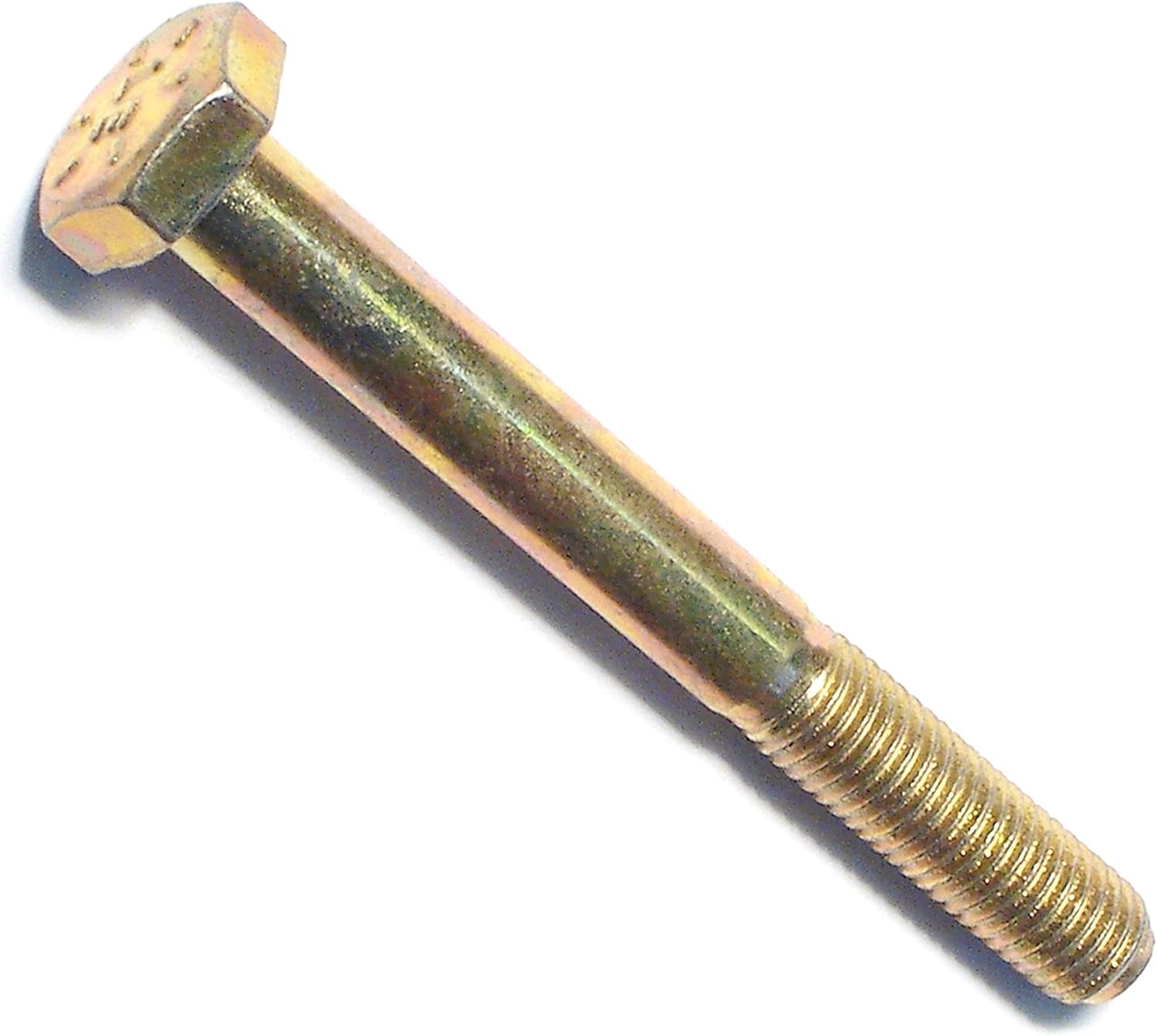 Grade 8 Fine Hex Cap Screws, Bulk Pack, Steel Hex Bolts for Construction, Home Improvement, 1/4-28 x 2-1/4, Pack of 50