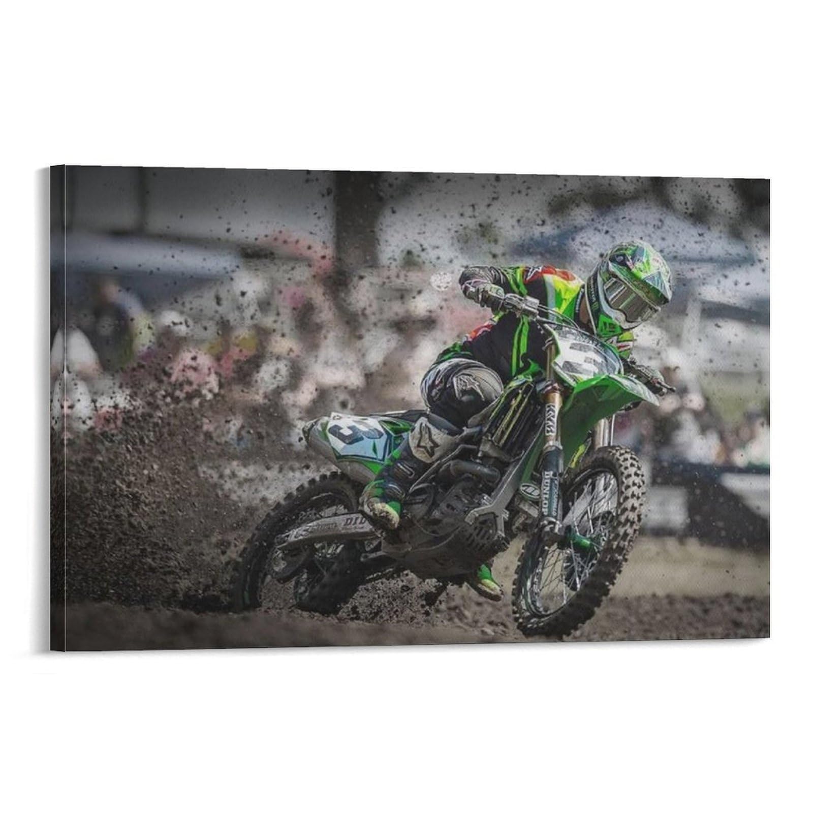ASUIU Eli Tomac Canvas Poster Artworks Picture Print Poster Wall Art Painting Canvas Decor Home Posters 20x30inch(50x75cm)