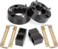Dynofit 3" Front 2" Rear Lift Kit for 2007-2024 Silverado 1500 & Sierra 1500 2WD/4WD - Leveling Suspension with Strut Spacers & U-Bolts