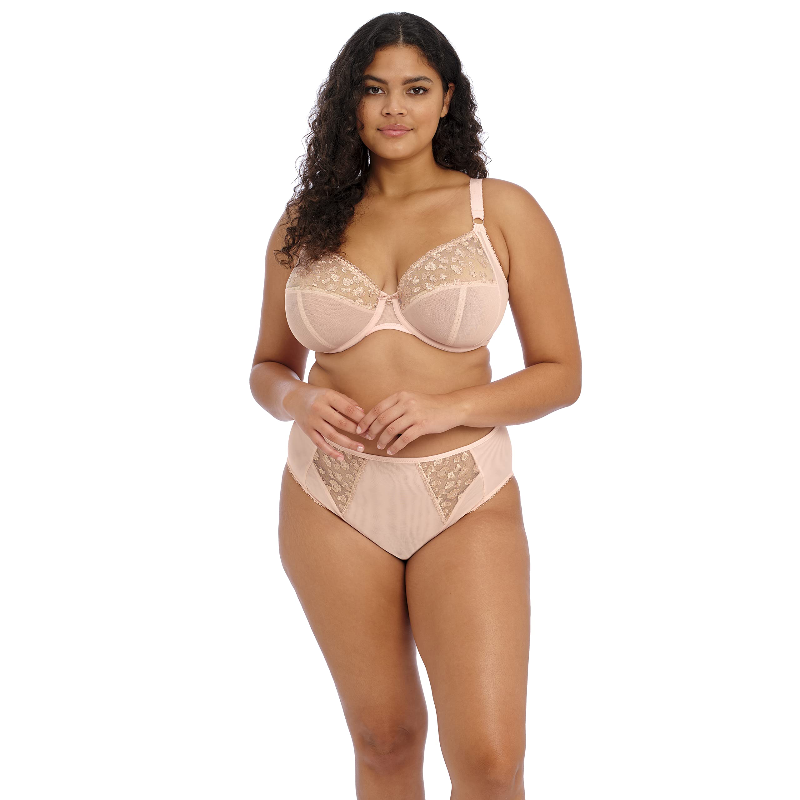 Elomi Namrah Underwire Plunge Bra Reggiseno con Scollatura a V Donna