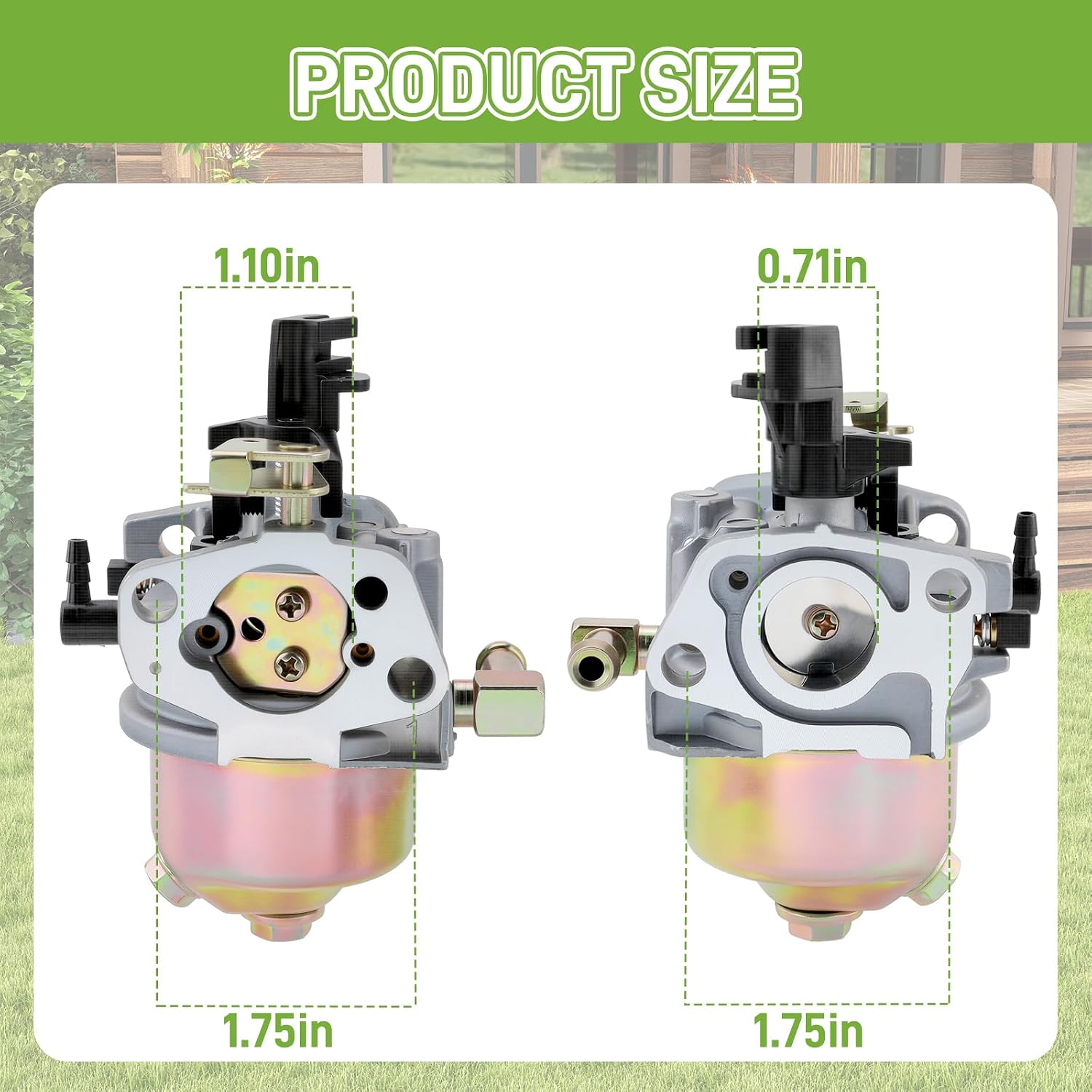 951-12705 Carburetor Fit for MTD 31AM2N1B795 for Yard Machines 31AM2N1B700 for Cub Cadet 165-SUB for Troy-Bilt 2410 (31AS62N2711) 265-SUA