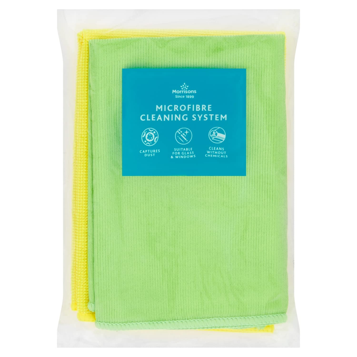 Morrisons Glass Clean System Cloth